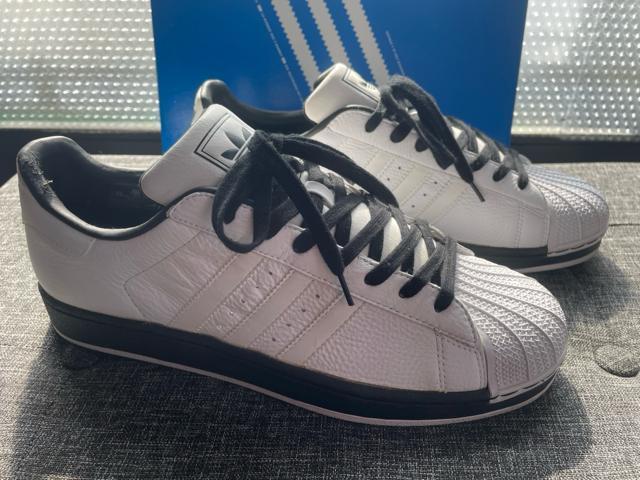 adidas SUPERSTAR2 (WHITE/BLACK772272jAfB_X@X[p[X^[2 p_@US11 29cm