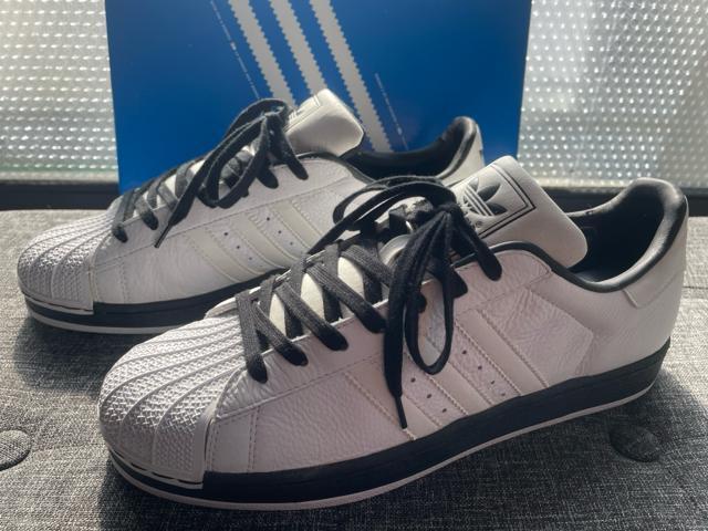adidas SUPERSTAR2 (WHITE/BLACK772272jAfB_X@X[p[X^[2 p_@US11 29cm