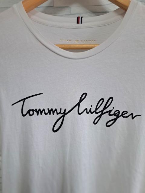 ☆TOMMY HILFIGER トミーヒルフィガー Tシャツ/半袖/メンズ/S☆ホワイト < ブランド ☆TOMMY HILFIGER トミーヒルフィガー Tシャツ/半袖/メンズ/S☆ホワイト < ブランドの