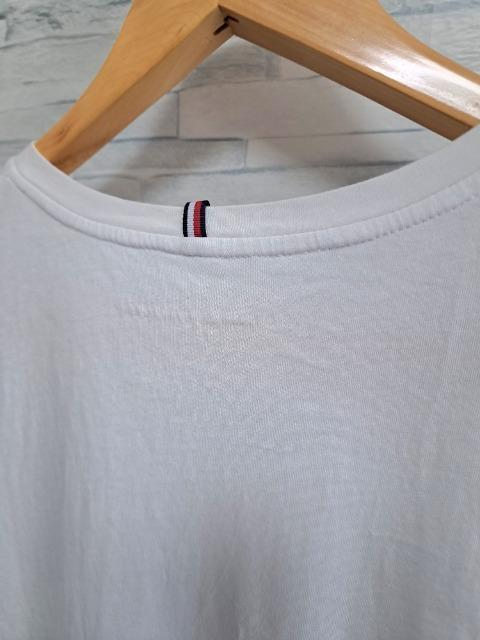 ☆TOMMY HILFIGER トミーヒルフィガー Tシャツ/半袖/メンズ/S☆ホワイト < ブランド ☆TOMMY HILFIGER トミーヒルフィガー Tシャツ/半袖/メンズ/S☆ホワイト < ブランドの