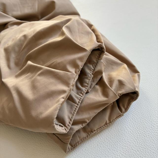 ◆アデュートリステス◆ラクーンファー◆ミドル丈ダウンジャケット◆ベージュ◆M < 女性ファッション ◆アデュートリステス◆ラクーンファー◆ミドル丈ダウンジャケット◆ベージュ◆M < 女性ファッションの