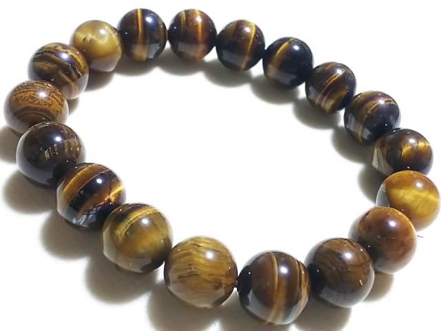天然石★タイガーアイ 10mm ブレス < 女性アクセサリー/時計 天然石★タイガーアイ 10mm ブレス < 女性アクセサリー/時計の
