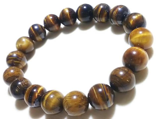 天然石★タイガーアイ 10mm ブレス < 女性アクセサリー/時計 天然石★タイガーアイ 10mm ブレス < 女性アクセサリー/時計の