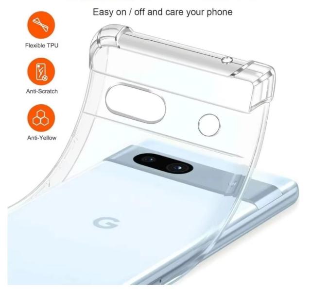 Google Pixel 6a �N���A �P�[�X �J�o�[ �s�N�Z�� 6A TPU �\�t�g�P�[�X ���� �X�}�z�P�[�X pixel6a �� �Ɠd/AV�� 