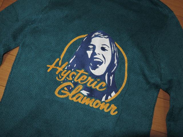 ヒステリックグラマーHYSTERIC GLAMOURニットパーカーS麻刺繍 < ブランド  ヒステリックグラマーHYSTERIC GLAMOURニットパーカーS麻刺繍 < ブランドの
