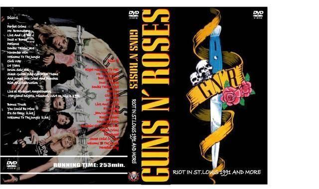 GUNS N'ROSES ST.LOUIS 1991 ガンズ&ローゼス 2DVD < CD/DVD/ビデオ  GUNS N'ROSES ST.LOUIS 1991 ガンズ&ローゼス 2DVD  < CD/DVD/ビデオの