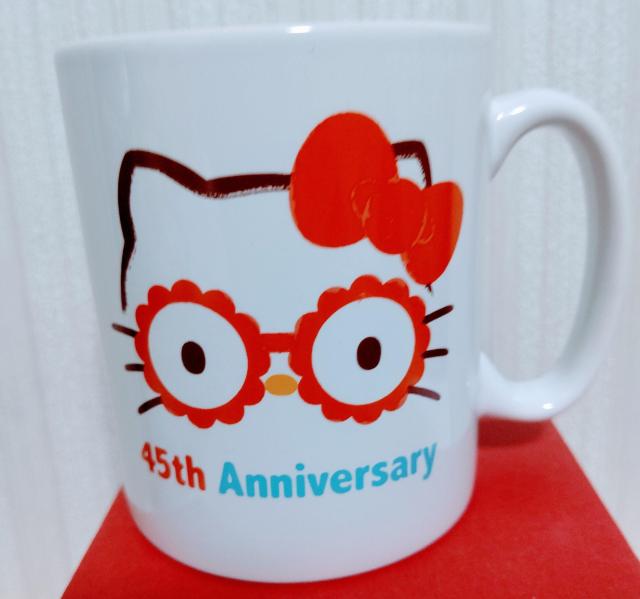 ☆ハローキティ 45周年限定 マグカップ☆ < インテリア/ライフ  ☆ハローキティ 45周年限定 マグカップ☆ < インテリア/ライフの