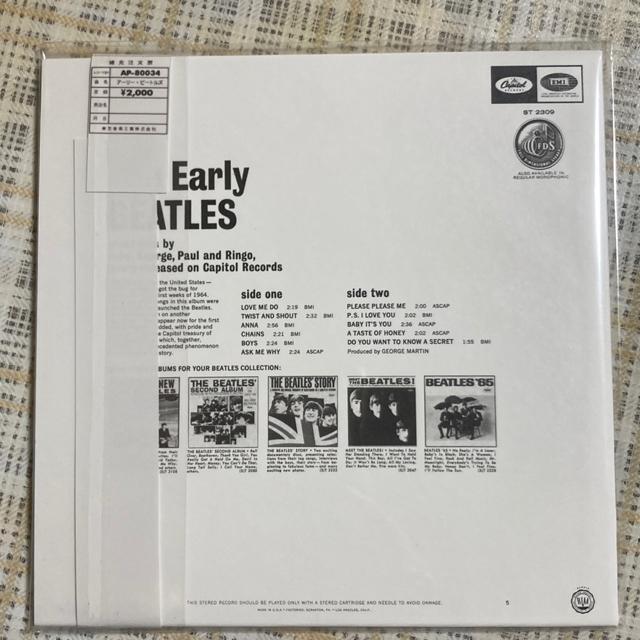 THE BEATLES / THE U.S. BOX (񐶎Y) o F THE EARLY BEATLES  ^gObY 