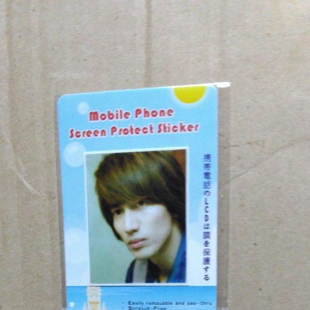 ☆ジェリーイェン☆携帯電話□型保護シ−ル < タレントグッズ  ☆ジェリーイェン☆携帯電話□型保護シ−ル  < タレントグッズの