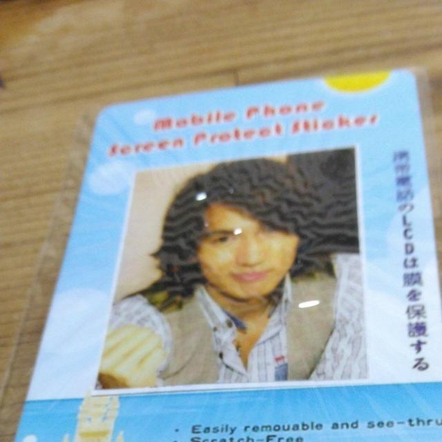 ☆ジェリーイェン☆携帯電話□型保護シ−ル < タレントグッズ  ☆ジェリーイェン☆携帯電話□型保護シ−ル < タレントグッズの