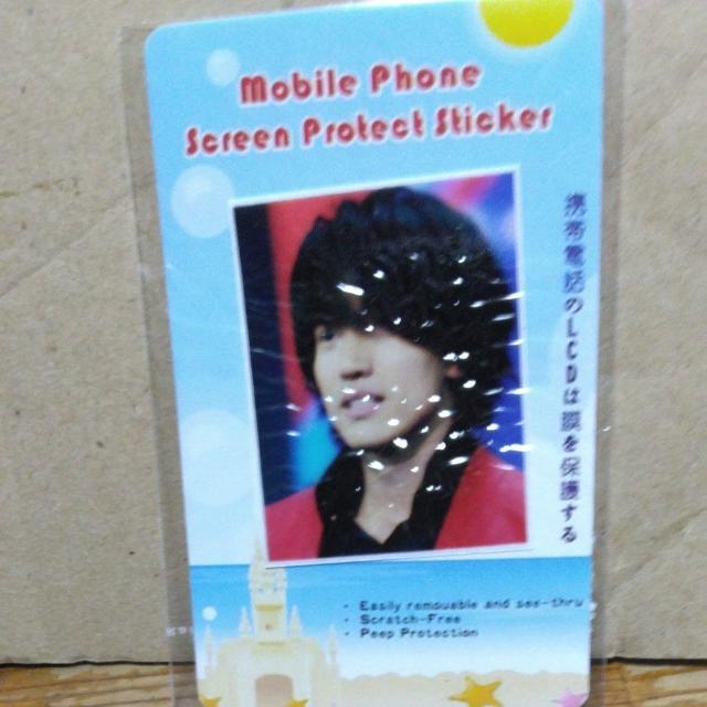 ☆ジェリーイェン☆携帯電話□型保護シ−ル < タレントグッズ  ☆ジェリーイェン☆携帯電話□型保護シ−ル < タレントグッズの