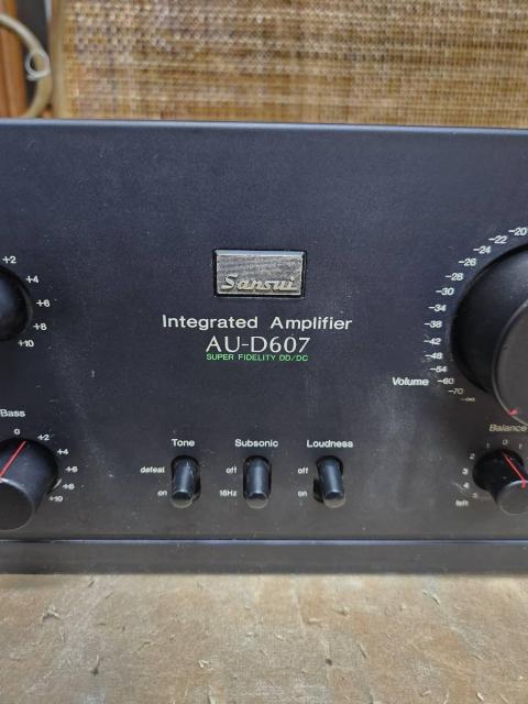 フルレストア整備済!完動超美動品山水プリメインアンプAU-D607 < 家電/AV  フルレストア整備済!完動超美動品山水プリメインアンプAU-D607 < 家電/AVの