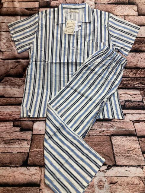 送料無料!さらさら快適!インド綿100% ストライプ柄 レディースパジャマ(2色から)1組 < 女性ファッション 送料無料!さらさら快適!インド綿100% ストライプ柄 レディースパジャマ(2色から)1組 < 女性ファッションの