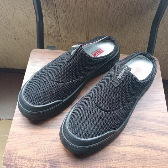新品 25.5cm メンズ 男女兼用 ブラック シューズ 靴 サボ スリッポン < 男性ファッション  新品 25.5cm メンズ 男女兼用 ブラック シューズ 靴 サボ スリッポン  < 男性ファッションの