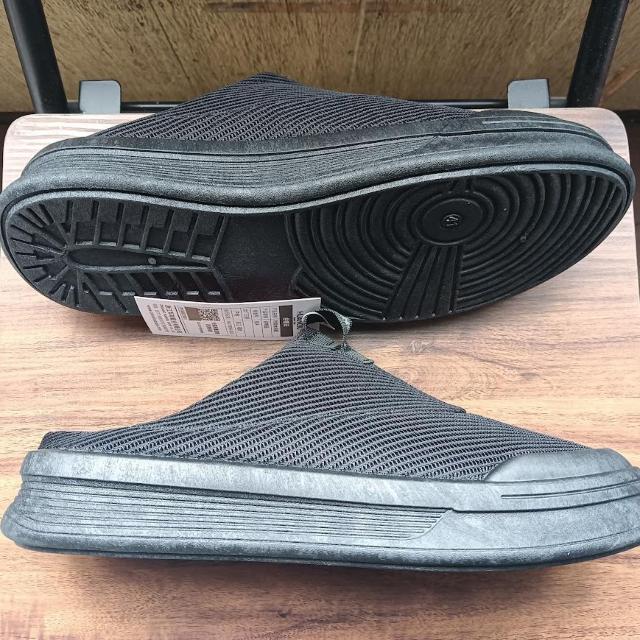 新品 25.5cm メンズ 男女兼用 ブラック シューズ 靴 サボ スリッポン < 男性ファッション  新品 25.5cm メンズ 男女兼用 ブラック シューズ 靴 サボ スリッポン < 男性ファッションの