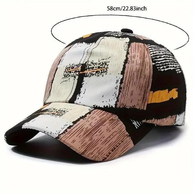 爆ヤス価格価格690円★トレンディな市松落書き野球帽ヒップホップカラーブロックプリントユニセックス帽子軽量調節可能 ブラック < 男性ファッション 爆ヤス価格価格690円★トレンディな市松落書き野球帽ヒップホップカラーブロックプリントユニセックス帽子軽量調節可能 ブラック < 男性ファッションの