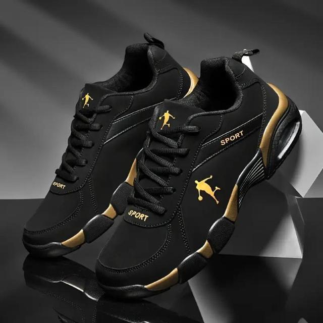 爆ヤス価格2490円★メンズ アウトドア スポーツランニングシューズ レジャー ウォーキング 26.5cm ブラックゴールデン < 男性ファッション 爆ヤス価格2490円★メンズ アウトドア スポーツランニングシューズ レジャー ウォーキング 26.5cm ブラックゴールデン < 男性ファッションの