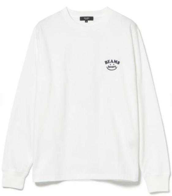 メンズ スマイルロゴ ワンポイント ロングスリーブ < 男性ファッション メンズ スマイルロゴ ワンポイント ロングスリーブ < 男性ファッションの