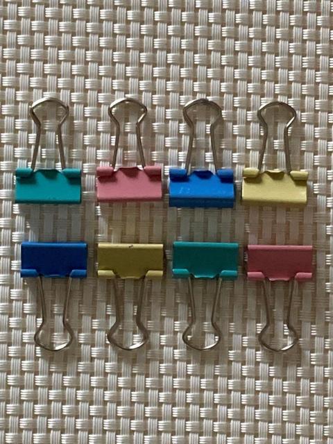 カラーダブルクリップ S 19mm 8P ★ ミニレター85円発送可 < インテリア/ライフ カラーダブルクリップ S 19mm 8P ★ ミニレター85円発送可 < インテリア/ライフの