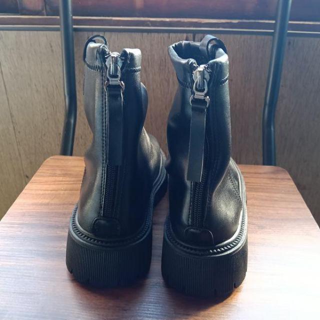 �V�i 22.5cm ���f�B�[�X �u�[�c �u���b�N ���� �V���[�Y �V���[�g�u�[�c �� �����t�@�b�V������ 