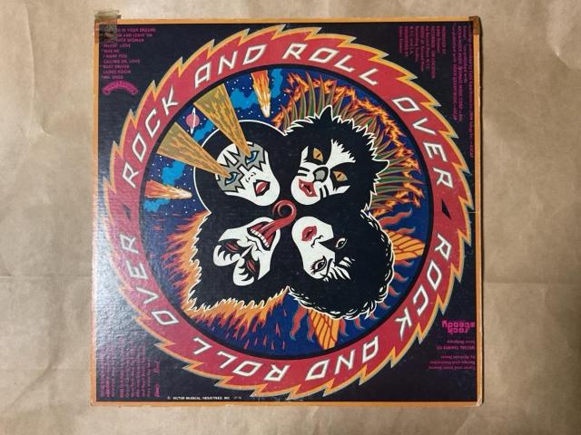 KISS ROCK AND ROLL OVER LP���R�[�h ������ VIP-6376 �L�b�X ���b�N�E�A���h�E���[���E�I�[�o�[ �� CD/DVD/�r�f�I�� 