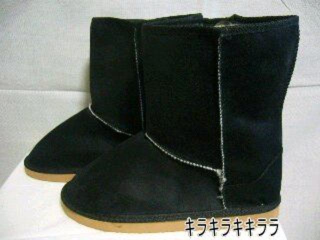 《New》LAセレブ★Away・ショート*ムートンブーツ<ブラックL> < 女性ファッション 《New》LAセレブ★Away・ショート*ムートンブーツ<ブラックL> < 女性ファッションの