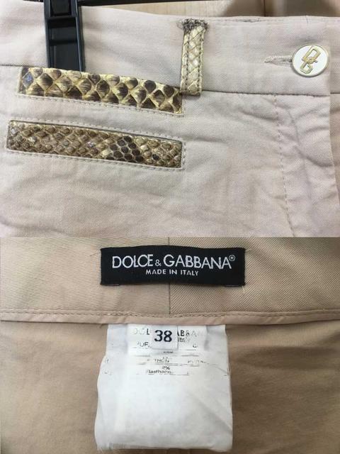 □良品《DOLCE&GABBANA》パイソンパイピングハーフパンツ 38□ < ブランド □良品《DOLCE&GABBANA》パイソンパイピングハーフパンツ 38□ < ブランドの