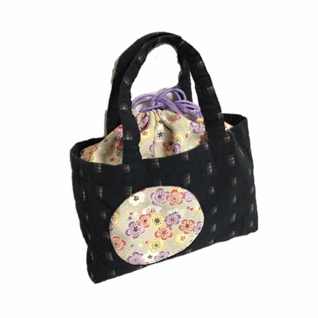hハンドメイド〓浴衣用ハンドバッグ巾着付き < 女性ファッション hハンドメイド〓浴衣用ハンドバッグ巾着付き < 女性ファッションの