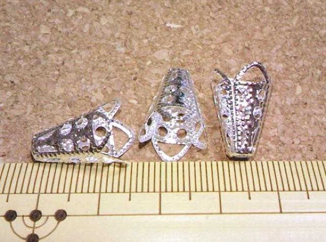 ビーズキャップ10×16oコーン形20個シルバー < ペット/手芸/園芸  ビーズキャップ10×16oコーン形20個シルバー < ペット/手芸/園芸の