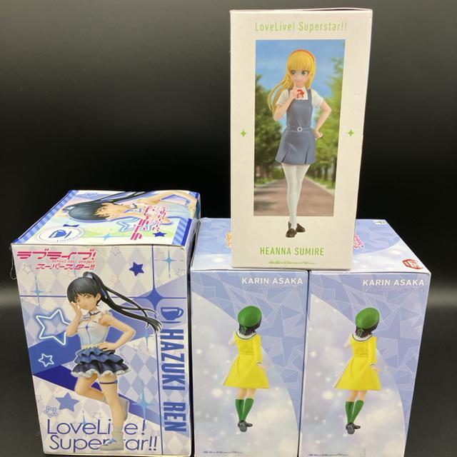 即決 新品 ラブライブ! 葉月恋 平安名すみれ 朝香果林 フィギュア 4個セット < アニメ/コミック/キャラクター  即決 新品 ラブライブ! 葉月恋 平安名すみれ 朝香果林 フィギュア 4個セット < アニメ/コミック/キャラクターの