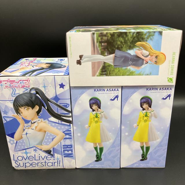 即決 新品 ラブライブ! 葉月恋 平安名すみれ 朝香果林 フィギュア 4個セット < アニメ/コミック/キャラクター  即決 新品 ラブライブ! 葉月恋 平安名すみれ 朝香果林 フィギュア 4個セット < アニメ/コミック/キャラクターの