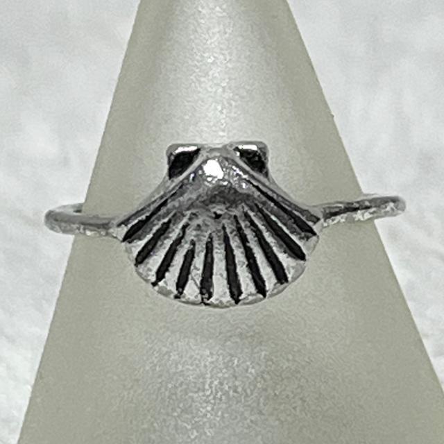 【新品/13号】シェルデザインリング < 女性アクセサリー/時計  【新品/13号】シェルデザインリング < 女性アクセサリー/時計の