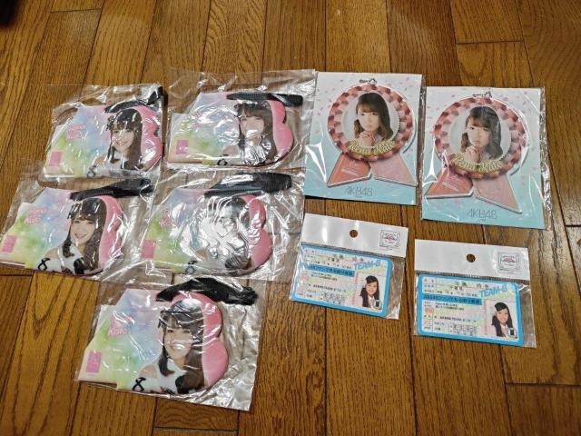 AKB48 加藤玲奈 推しグッズ キーホルダー 免許証 タグ セット < タレントグッズ  AKB48 加藤玲奈 推しグッズ キーホルダー 免許証 タグ セット  < タレントグッズの