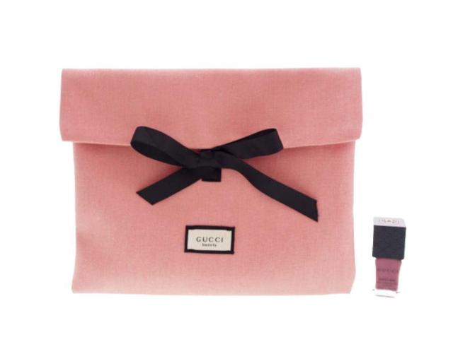 グッチ ギルティ ラブ エディション ノベルティ フラップポーチ リボン開閉 ピンク GUCCI beauty【正規品】 < ブランド グッチ ギルティ ラブ エディション ノベルティ フラップポーチ リボン開閉 ピンク GUCCI beauty【正規品】 < ブランドの