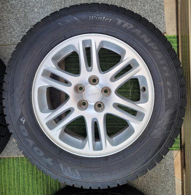 スバル SG系 フォレスター 純正 16in6.5J+48 5穴PCD100 TOYO Winter TRANPATH TX スタ < 自動車/バイク スバル SG系 フォレスター 純正 16in6.5J+48 5穴PCD100 TOYO Winter TRANPATH TX スタ < 自動車/バイク