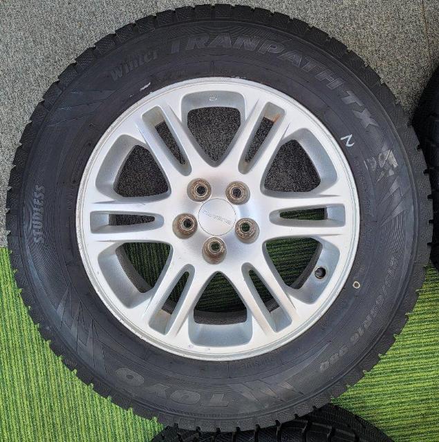 スバル SG系 フォレスター 純正 16in6.5J+48 5穴PCD100 TOYO Winter TRANPATH TX スタ < 自動車/バイク スバル SG系 フォレスター 純正 16in6.5J+48 5穴PCD100 TOYO Winter TRANPATH TX スタ < 自動車/バイク