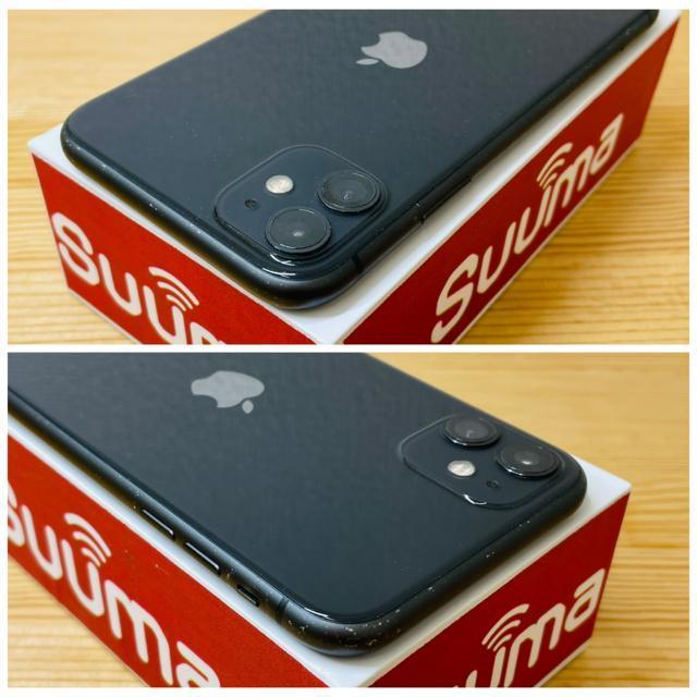 Vidrt@100% iPhone 11 64 GB SIMt[ {  Ɠd/AV 