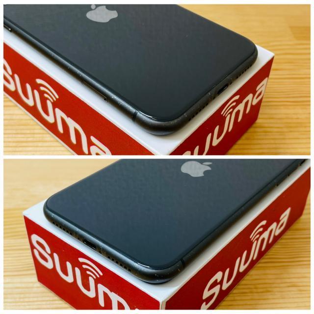 Vidrt@100% iPhone 11 64 GB SIMt[ {  Ɠd/AV 