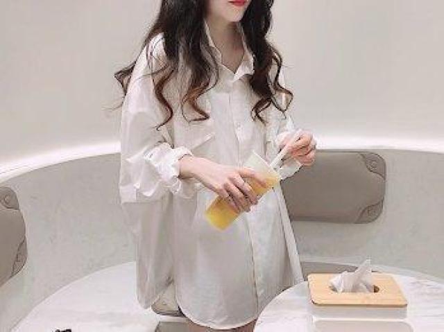 オーバーサイズ ワンピ風 シャツ ホワイト < 女性ファッション オーバーサイズ ワンピ風 シャツ ホワイト < 女性ファッションの