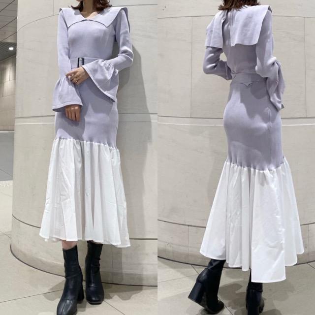 新品★dazzlin★ビッグセーラーニットシャツワンピース★ < ブランド 新品★dazzlin★ビッグセーラーニットシャツワンピース★ < ブランドの