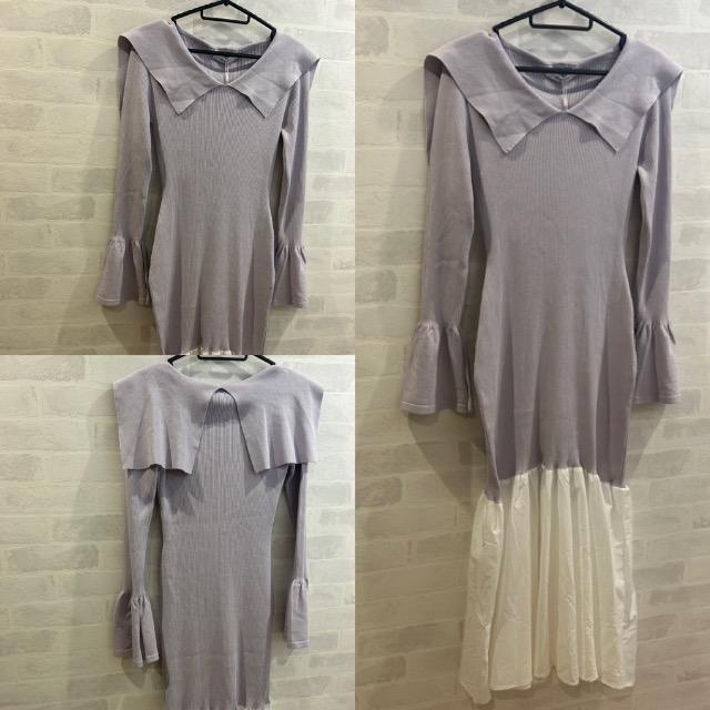 新品★dazzlin★ビッグセーラーニットシャツワンピース★ < ブランド 新品★dazzlin★ビッグセーラーニットシャツワンピース★ < ブランドの