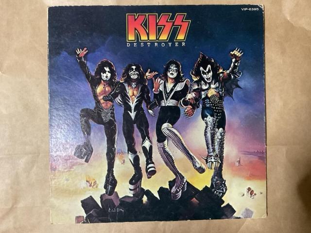KISS / DESTROYER LP盤 アナログレコード VIP-6395 < CD/DVD/ビデオ KISS / DESTROYER LP盤 アナログレコード VIP-6395 < CD/DVD/ビデオの