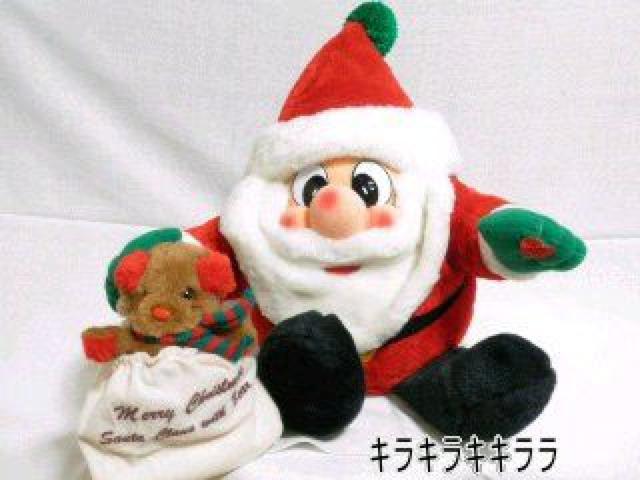 ●クリスマスプレゼントに★お鼻ピカピカ*X'masソング12曲・サンタクロースwithくま < おもちゃ ●クリスマスプレゼントに★お鼻ピカピカ*X'masソング12曲・サンタクロースwithくま < おもちゃの