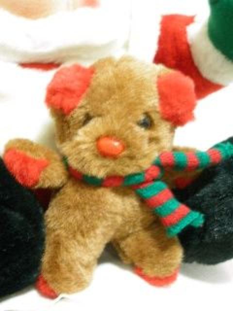 ●クリスマスプレゼントに★お鼻ピカピカ*X'masソング12曲・サンタクロースwithくま < おもちゃ ●クリスマスプレゼントに★お鼻ピカピカ*X'masソング12曲・サンタクロースwithくま < おもちゃの