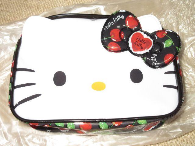 未使用☆ハローキティ*ダイカットビニールポーチ(チェリー) < おもちゃ  未使用☆ハローキティ*ダイカットビニールポーチ(チェリー)  < おもちゃの