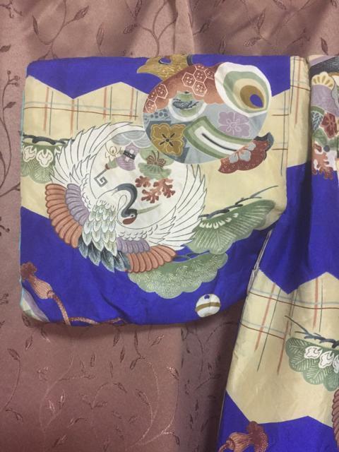 1064.未使用☆年代物  子供和装☆鶴☆鼓柄 < ペット/手芸/園芸  1064.未使用☆年代物  子供和装☆鶴☆鼓柄 < ペット/手芸/園芸の