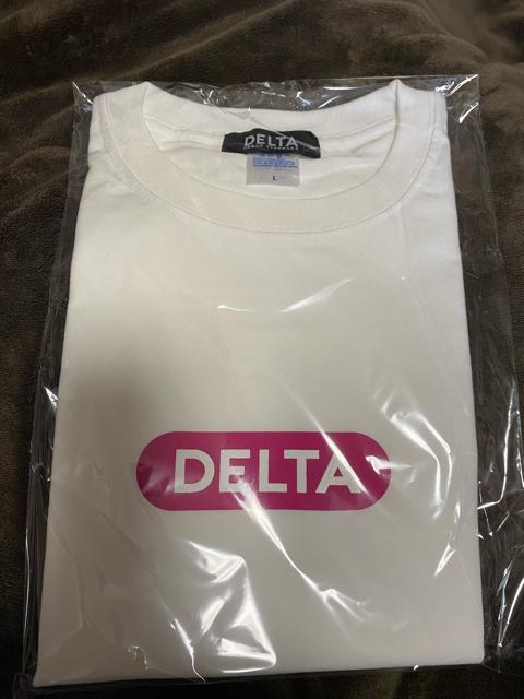 DELTA☆DECK LOGO T-SHIRT"WHIITE"【L】 < 男性ファッション  DELTA☆DECK LOGO T-SHIRT"WHIITE"【L】  < 男性ファッションの