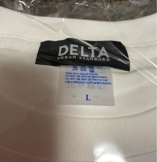 DELTA☆DECK LOGO T-SHIRT"WHIITE"【L】 < 男性ファッション  DELTA☆DECK LOGO T-SHIRT"WHIITE"【L】 < 男性ファッションの