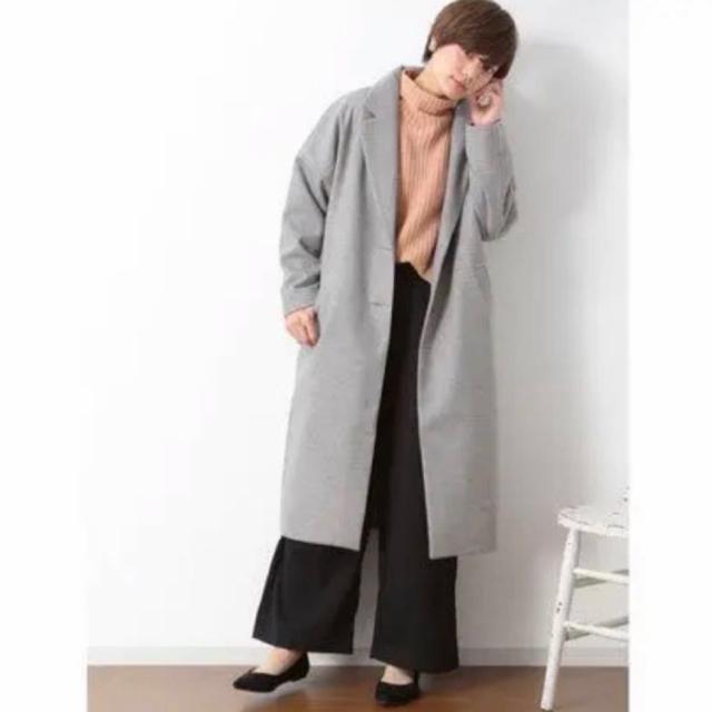 earth music&ecology コクーンチェスターロングコート < ブランド  earth music&ecology コクーンチェスターロングコート < ブランドの