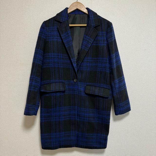 送料込み チェック柄 チェスターコート < 女性ファッション  送料込み チェック柄 チェスターコート  < 女性ファッションの